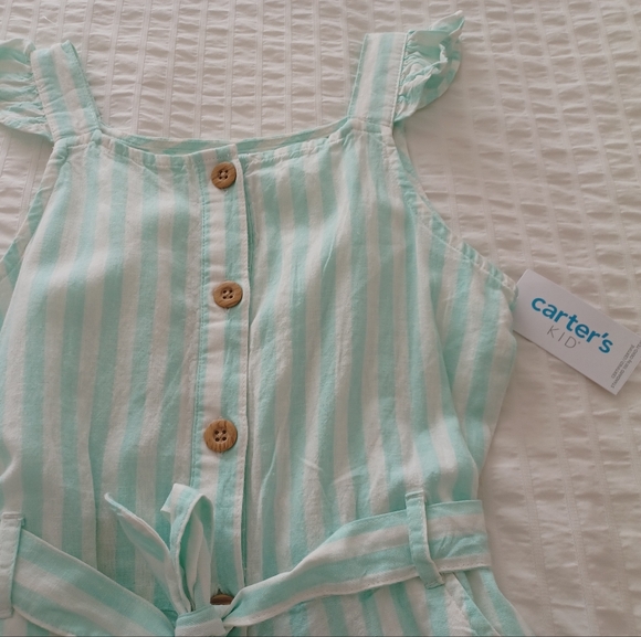 Carter's Oshkosh Striped Romper - Picture 5 of 5